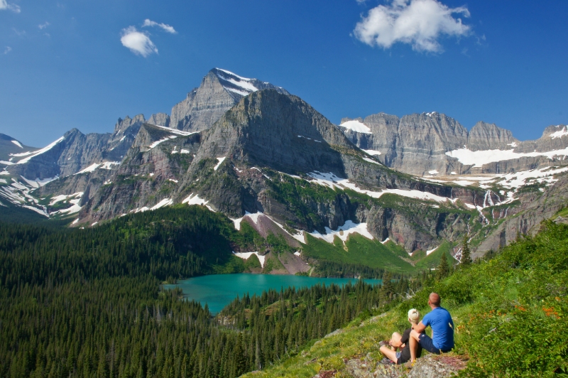 Couple Enjoying the View