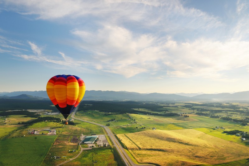 Hot Air Balloon Scenic